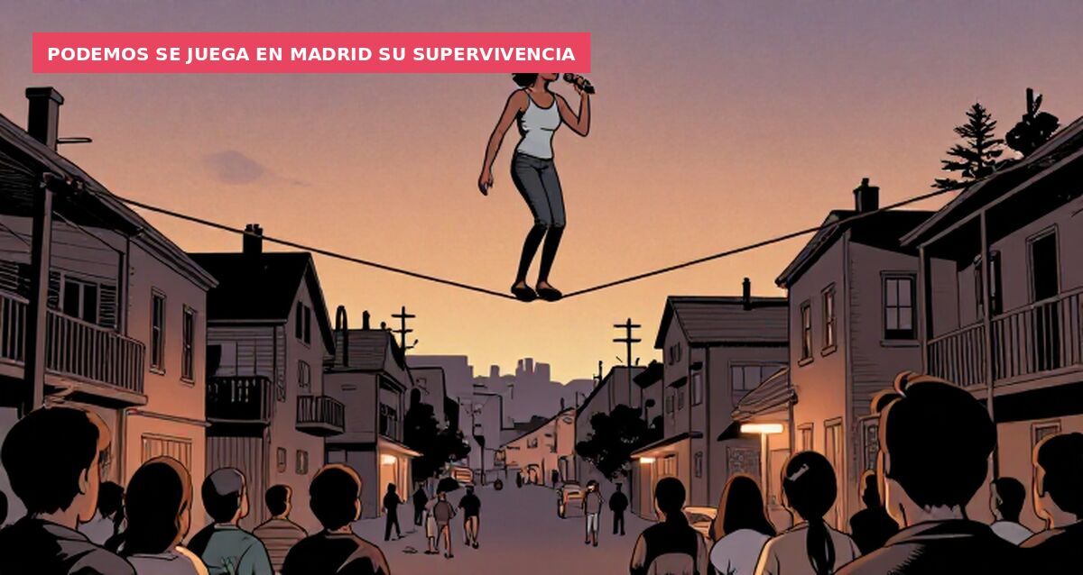 Podemos se juega en Madrid su supervivencia