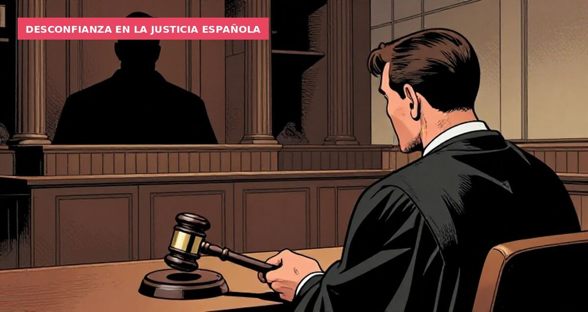 Desconfianza en la justicia española