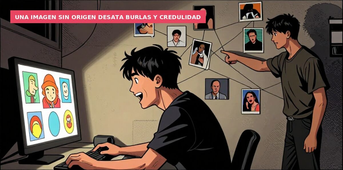 Una imagen sin origen desata burlas y credulidad