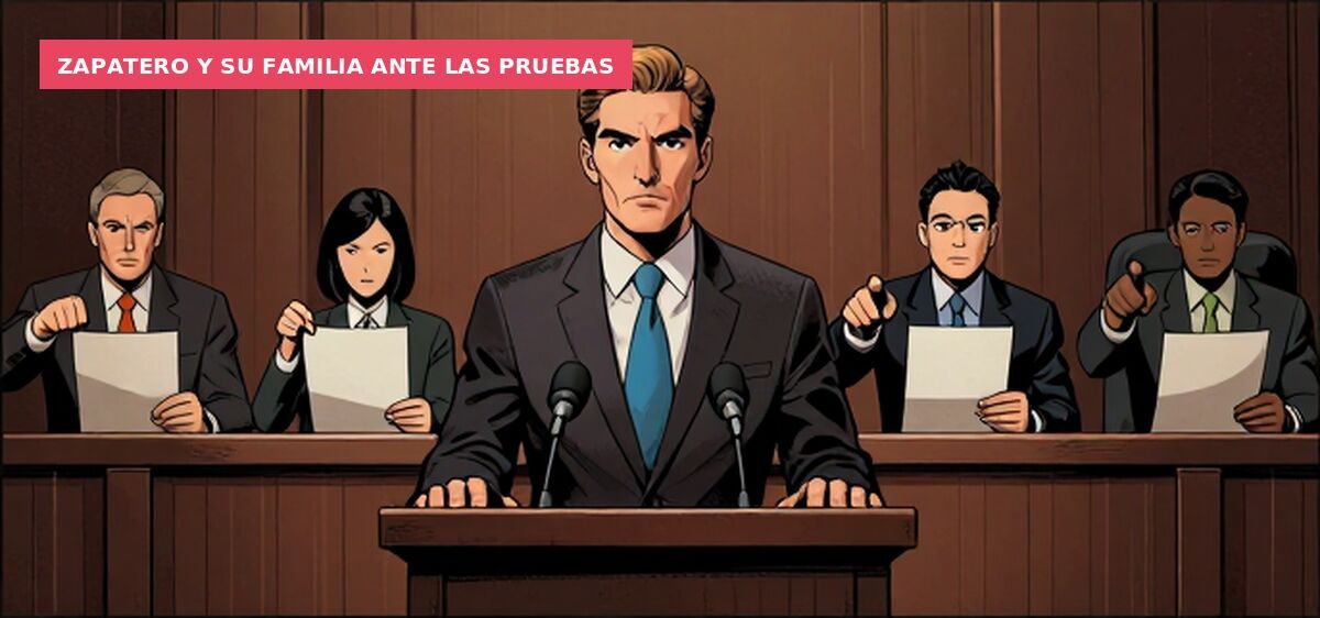 Zapatero y su familia ante las pruebas