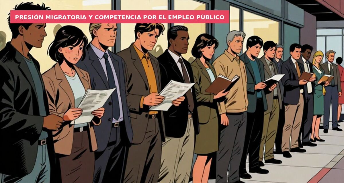 Presión migratoria y competencia por el empleo público