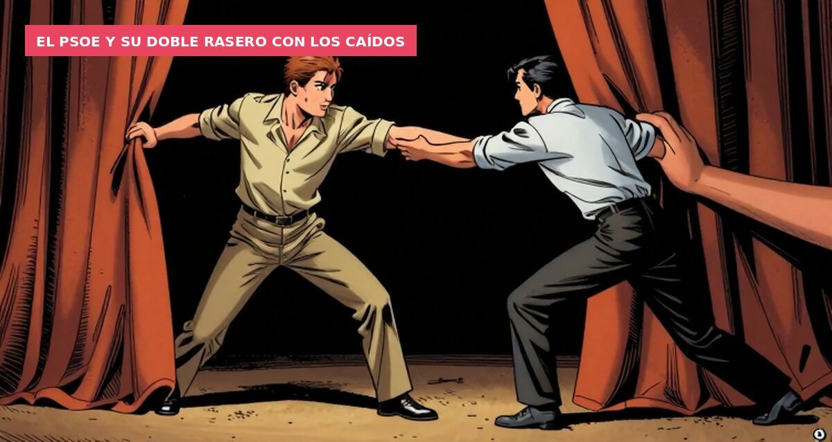 El PSOE y su doble rasero con los caídos
