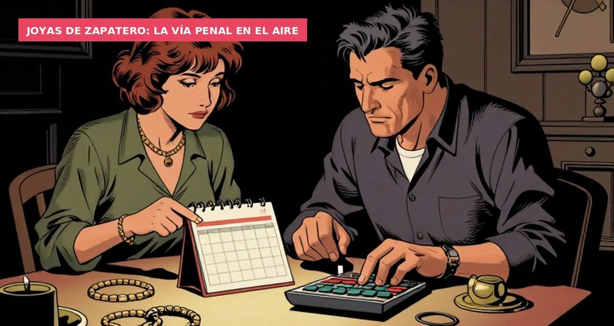 Joyas de Zapatero: la vía penal en el aire