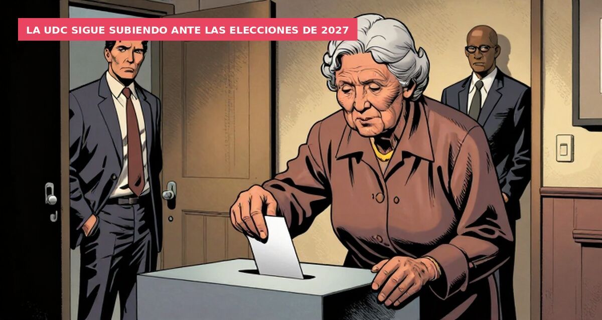 La UDC sigue subiendo ante las elecciones de 2027