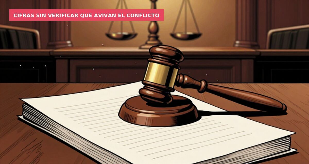 Cifras sin verificar que avivan el conflicto