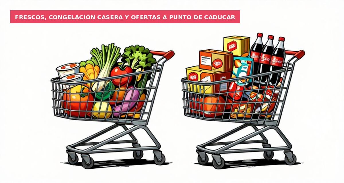 Frescos, congelación casera y ofertas a punto de caducar