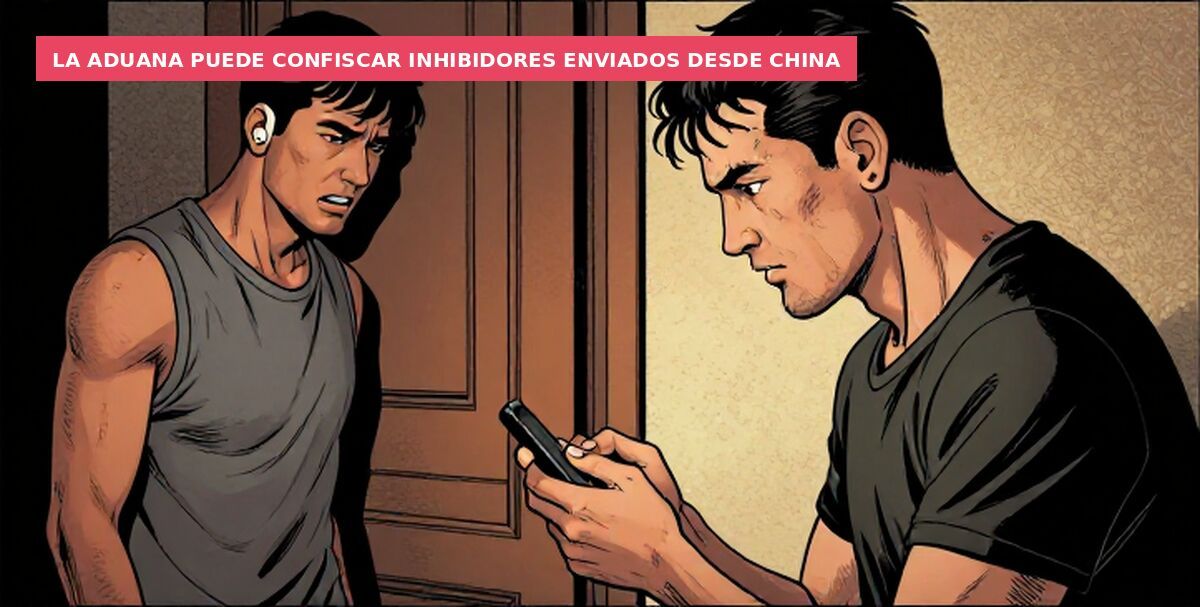 La aduana puede confiscar inhibidores enviados desde China