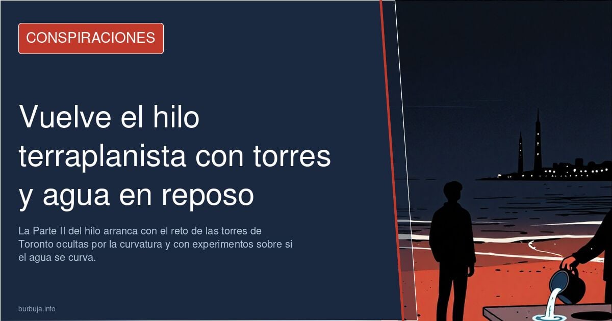 La tierra plana es verdad. (Parte II)