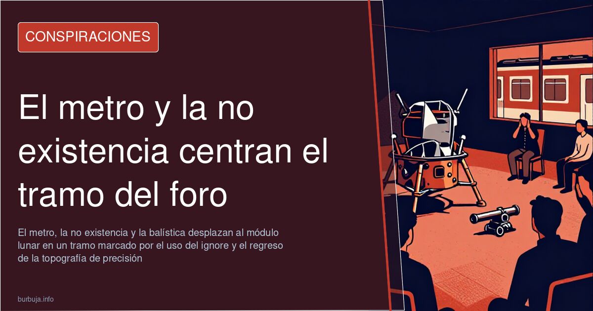 El metro y la no existencia centran el tramo del foro