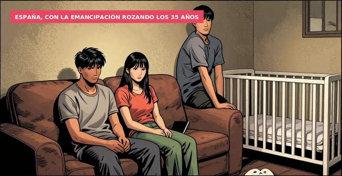 España, con la emancipación rozando los 35 años