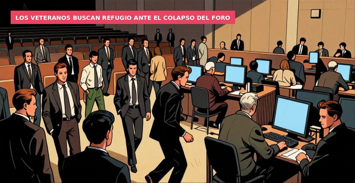 Los veteranos buscan refugio ante el colapso del foro