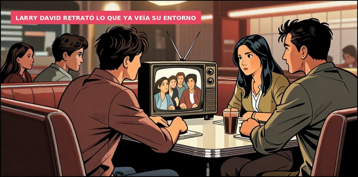 Larry David retrató lo que ya veía su entorno