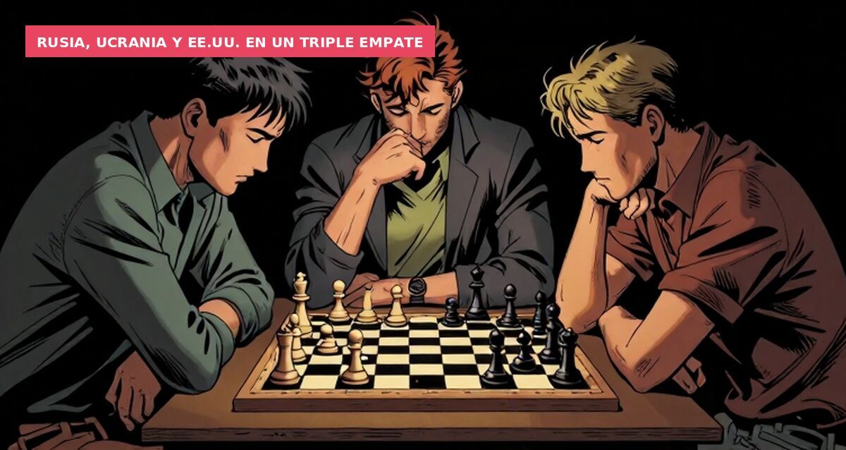 Rusia, Ucrania y EE.UU. en un triple empate