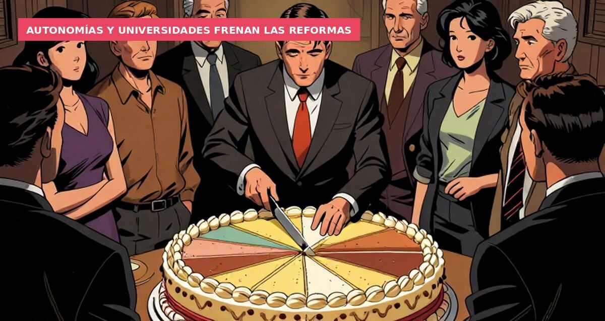 Autonomías y universidades frenan las reformas