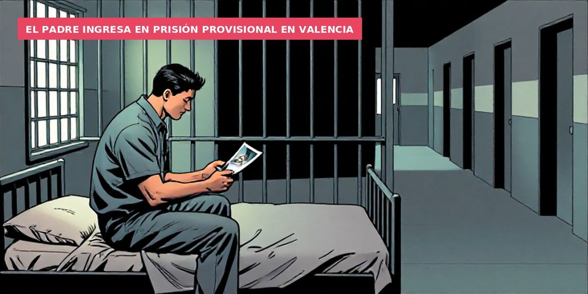 El padre ingresa en prisión provisional en Valencia