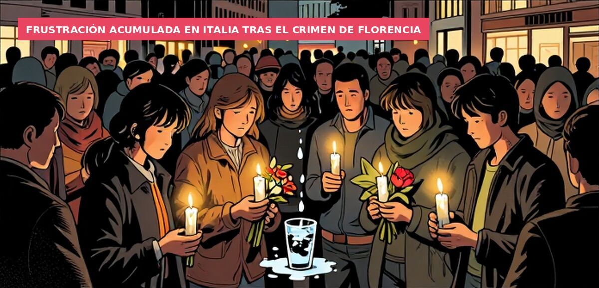 Frustración acumulada en Italia tras el crimen de Florencia