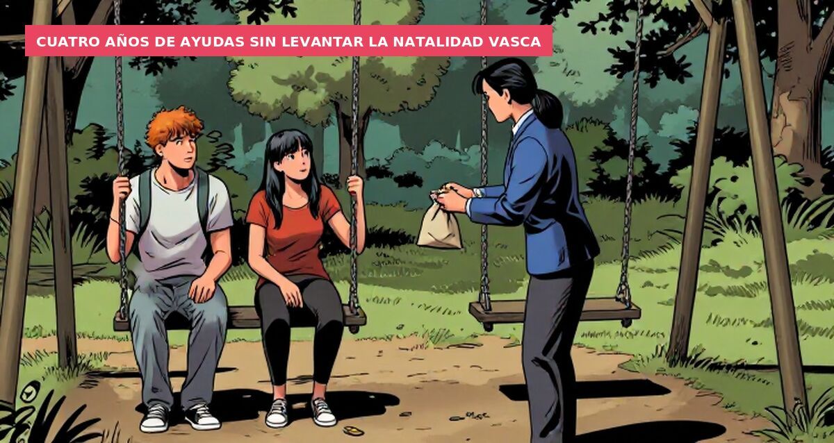 Cuatro años de ayudas sin levantar la natalidad vasca