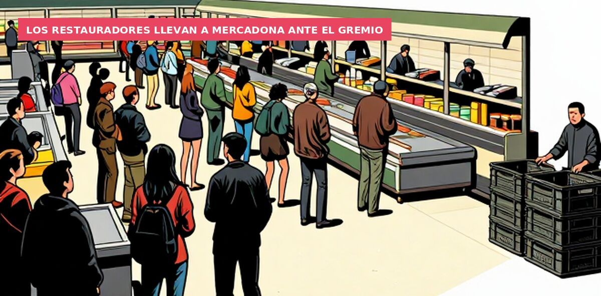 Los restauradores llevan a Mercadona ante el Gremio