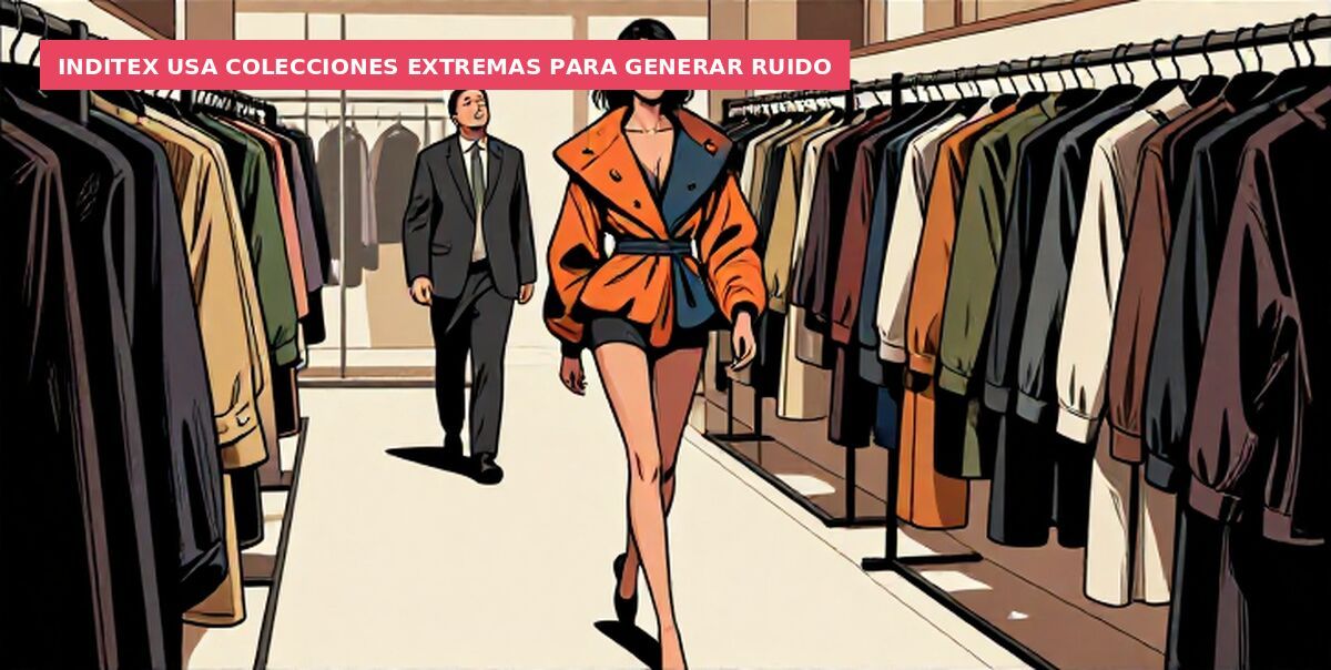 Inditex usa colecciones extremas para generar ruido