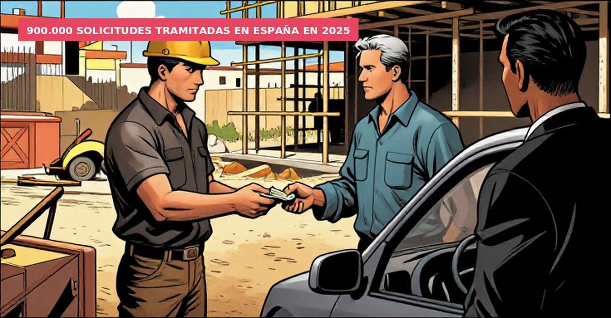 900.000 solicitudes tramitadas en España en 2025