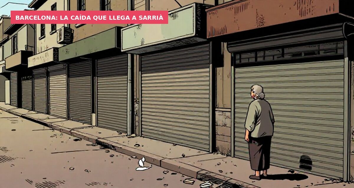 Barcelona: la caída que llega a Sarrià