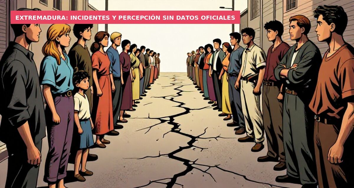 Extremadura: incidentes y percepción sin datos oficiales