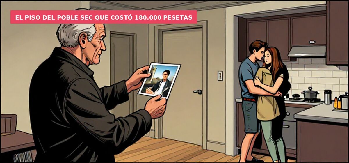 El piso del Poble Sec que costó 180.000 pesetas