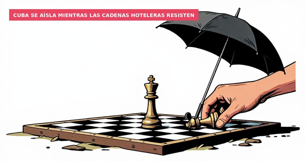 Cuba se aísla mientras las cadenas hoteleras resisten