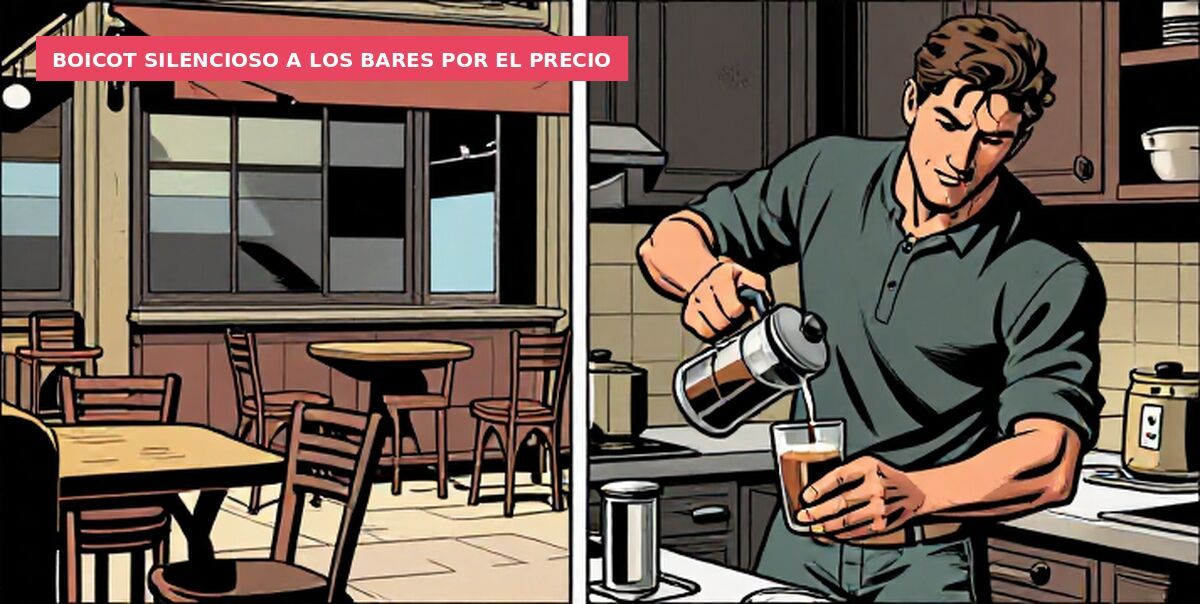2.10€ el café en Bar Paco me […] en sus muertos