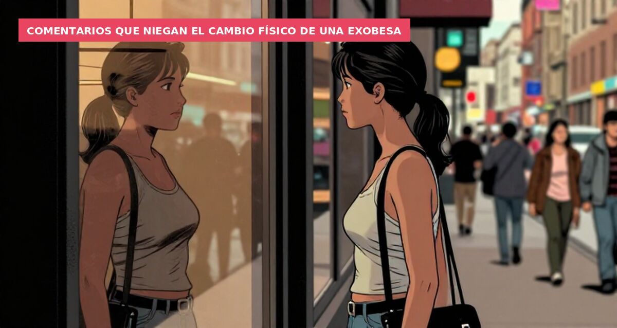 Comentarios que niegan el cambio físico de una exobesa