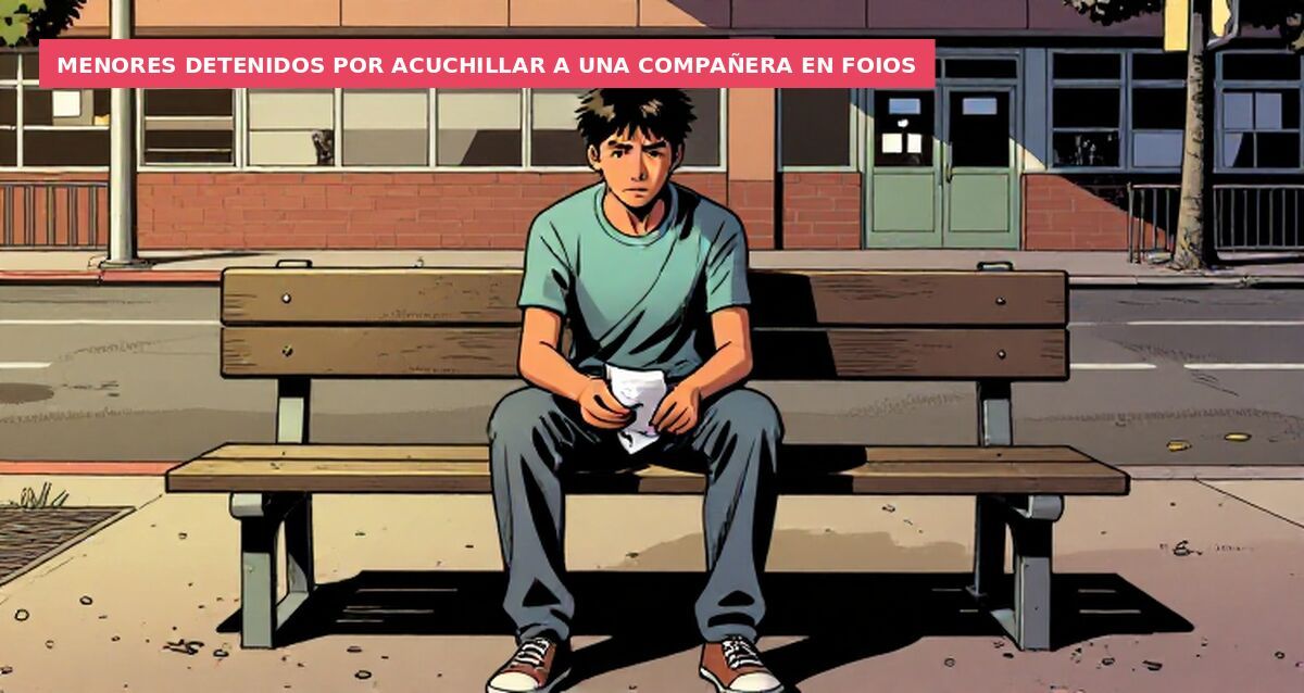 Menores detenidos por acuchillar a una compañera en Foios