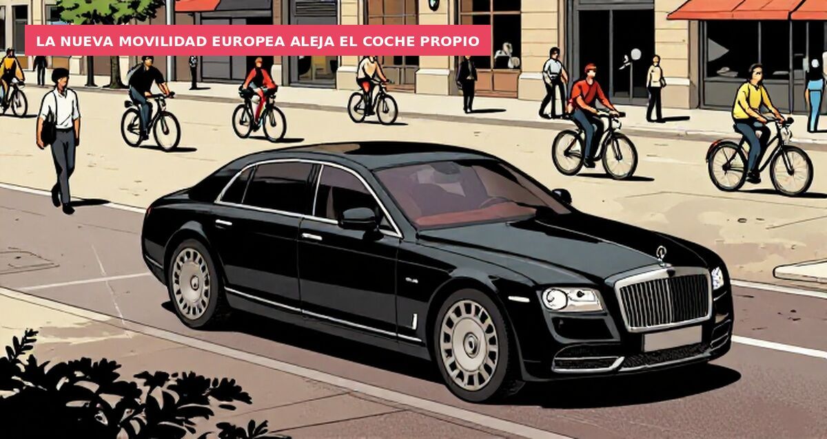 La nueva movilidad europea aleja el coche propio