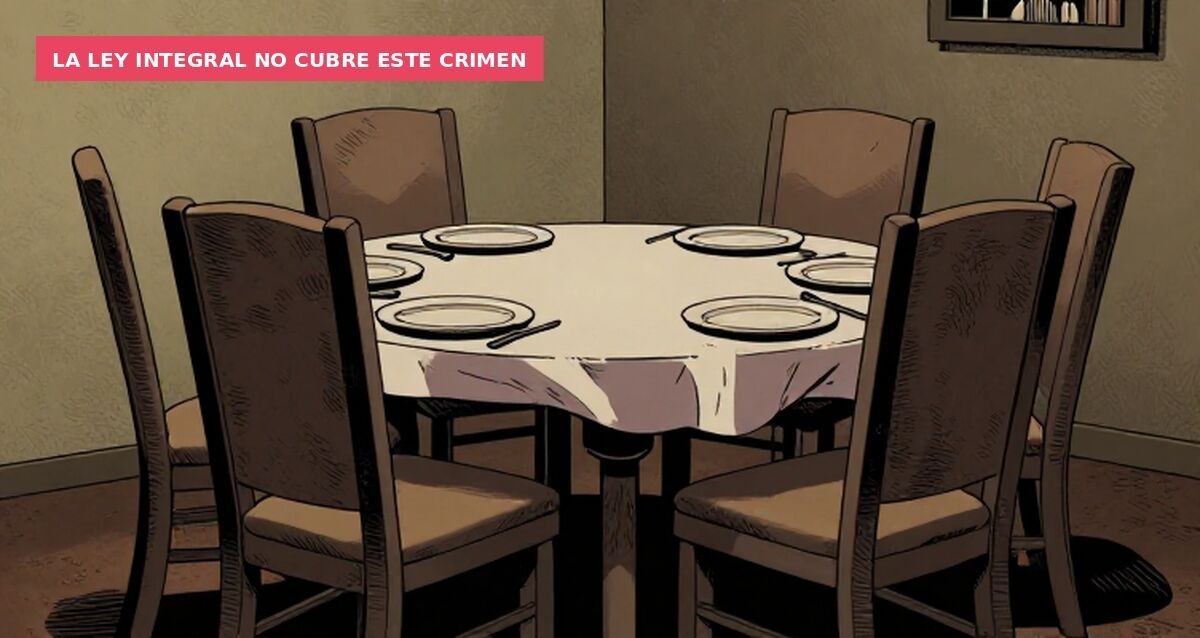La ley integral no cubre este crimen