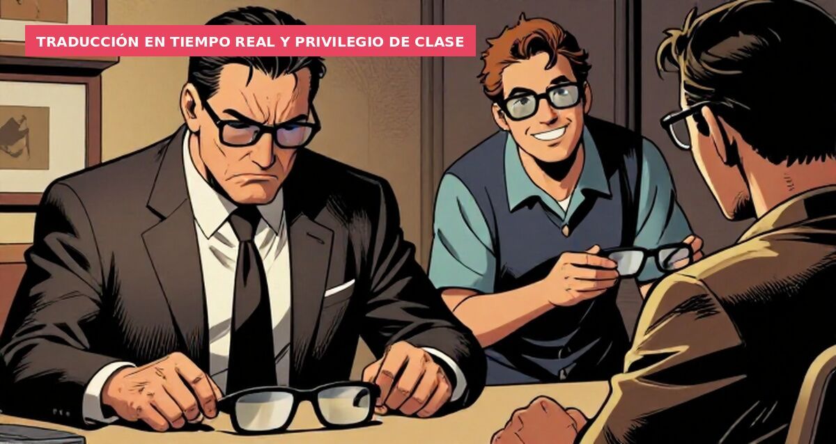 Traducción en tiempo real y privilegio de clase