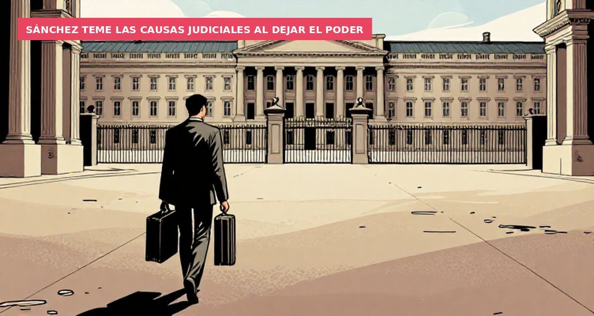 Sánchez teme las causas judiciales al dejar el poder