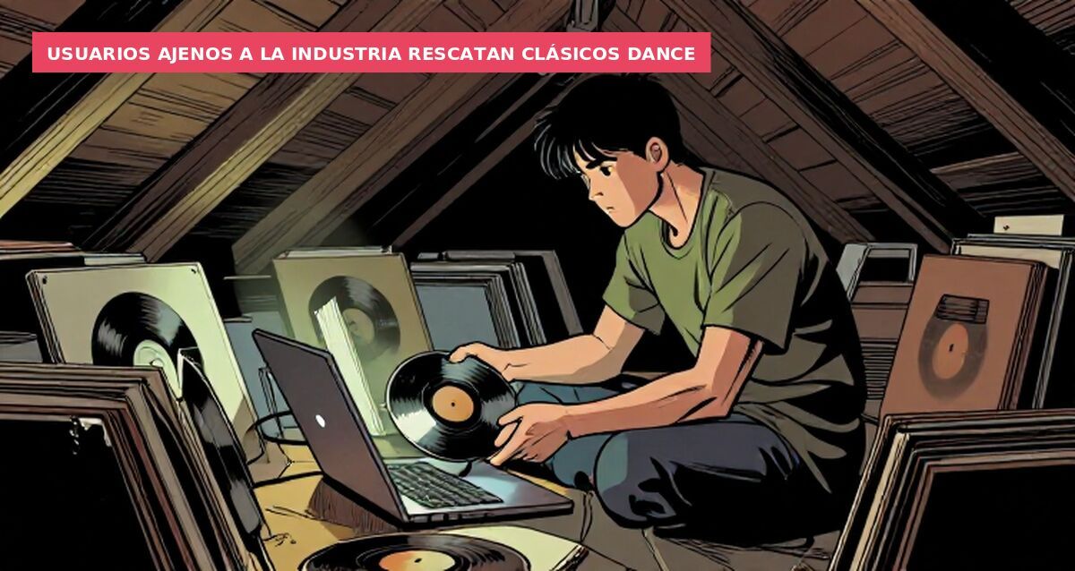 Usuarios ajenos a la industria rescatan clásicos dance