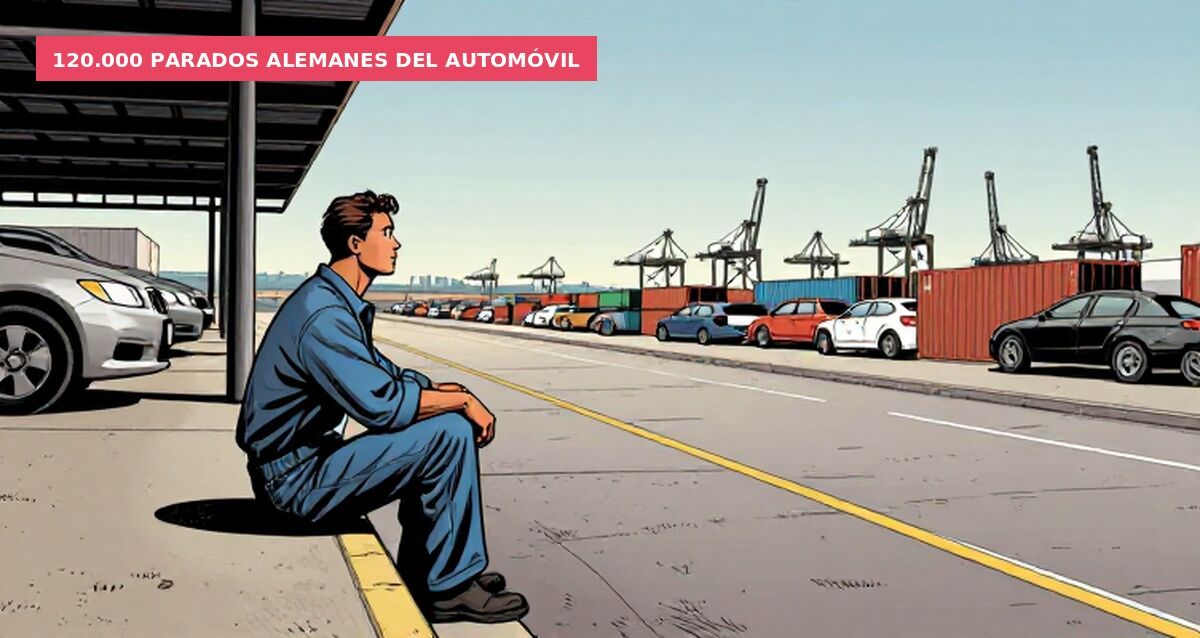 120.000 parados alemanes del automóvil