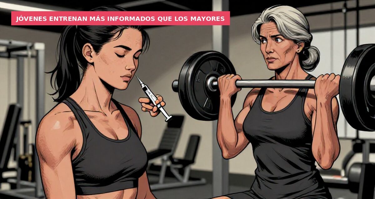 Jóvenes entrenan más informados que los mayores
