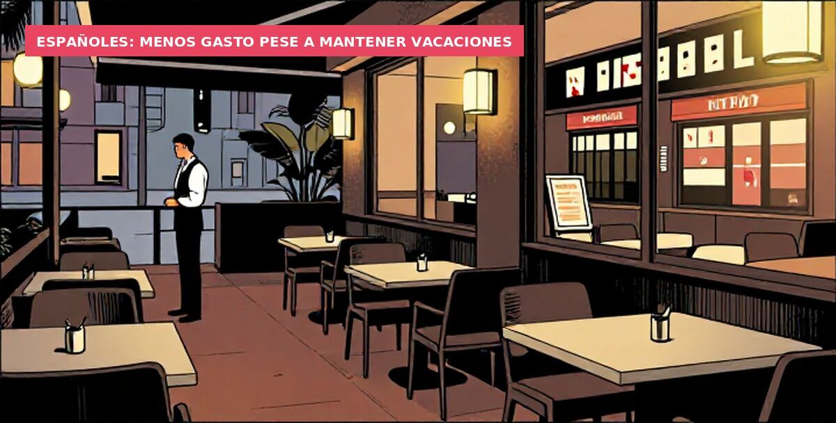 Españoles: menos gasto pese a mantener vacaciones