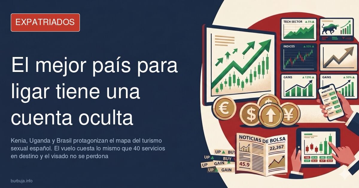 Maleta y billete de avión sobre un mapa con destinos marcados, ilustrando la búsqueda del mejor país para nuncafollistas