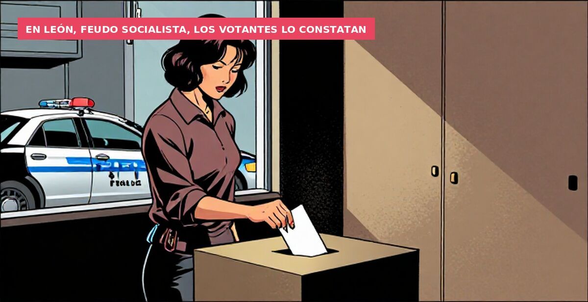En León, feudo socialista, los votantes lo constatan