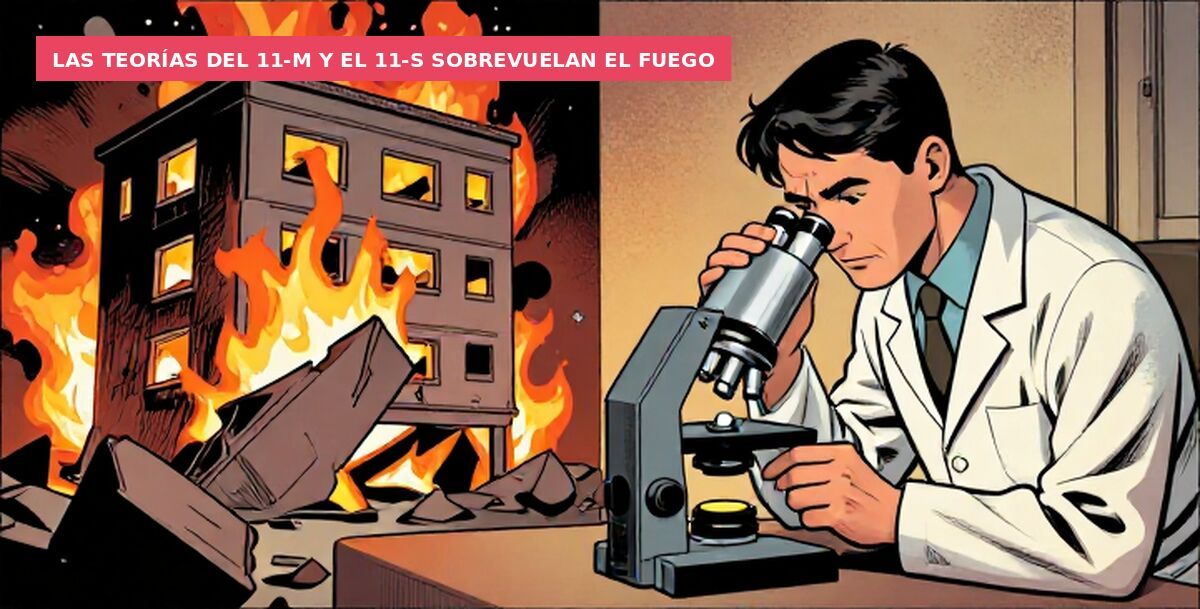 Las teorías del 11-M y el 11-S sobrevuelan el fuego