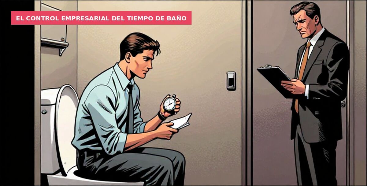 El control empresarial del tiempo de baño