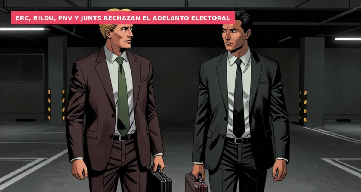 ERC, Bildu, PNV y Junts rechazan el adelanto electoral