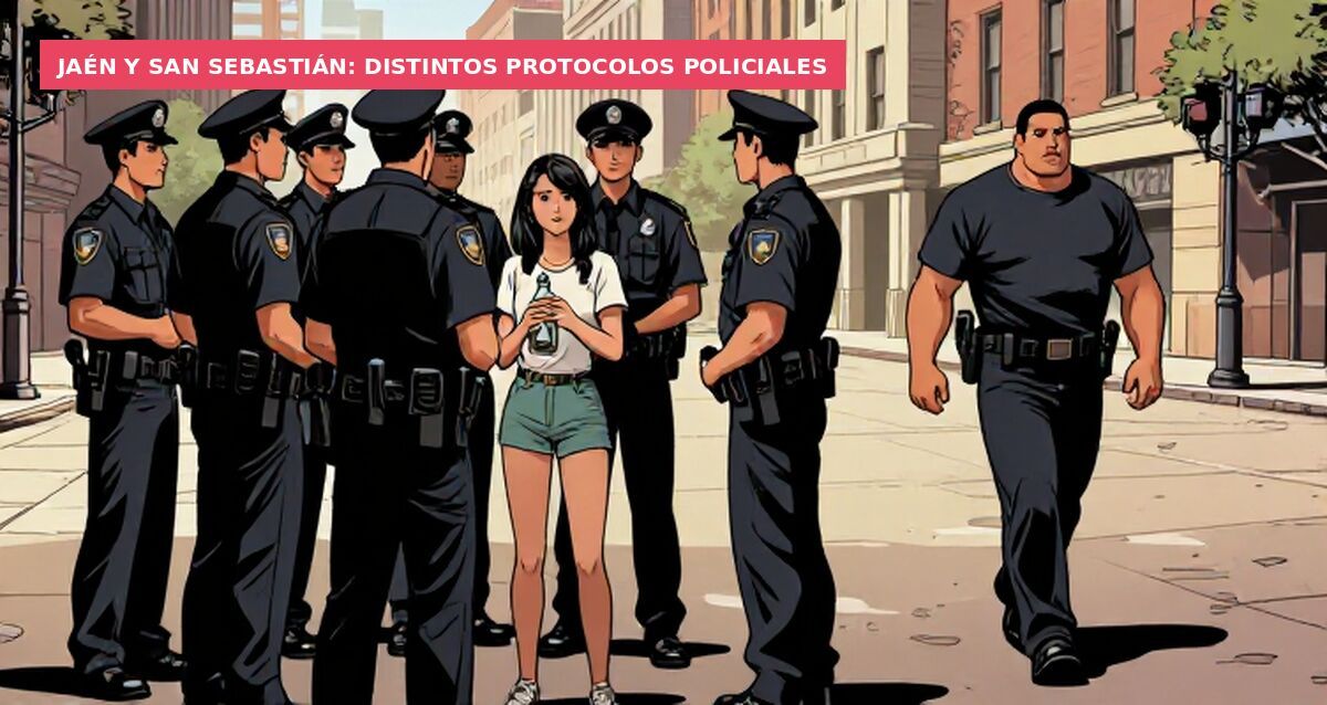 Jaén y San Sebastián: distintos protocolos policiales