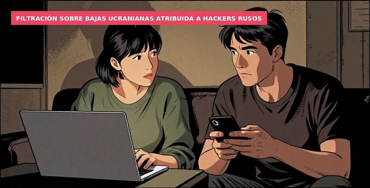 Filtración sobre bajas ucranianas atribuida a hackers rusos