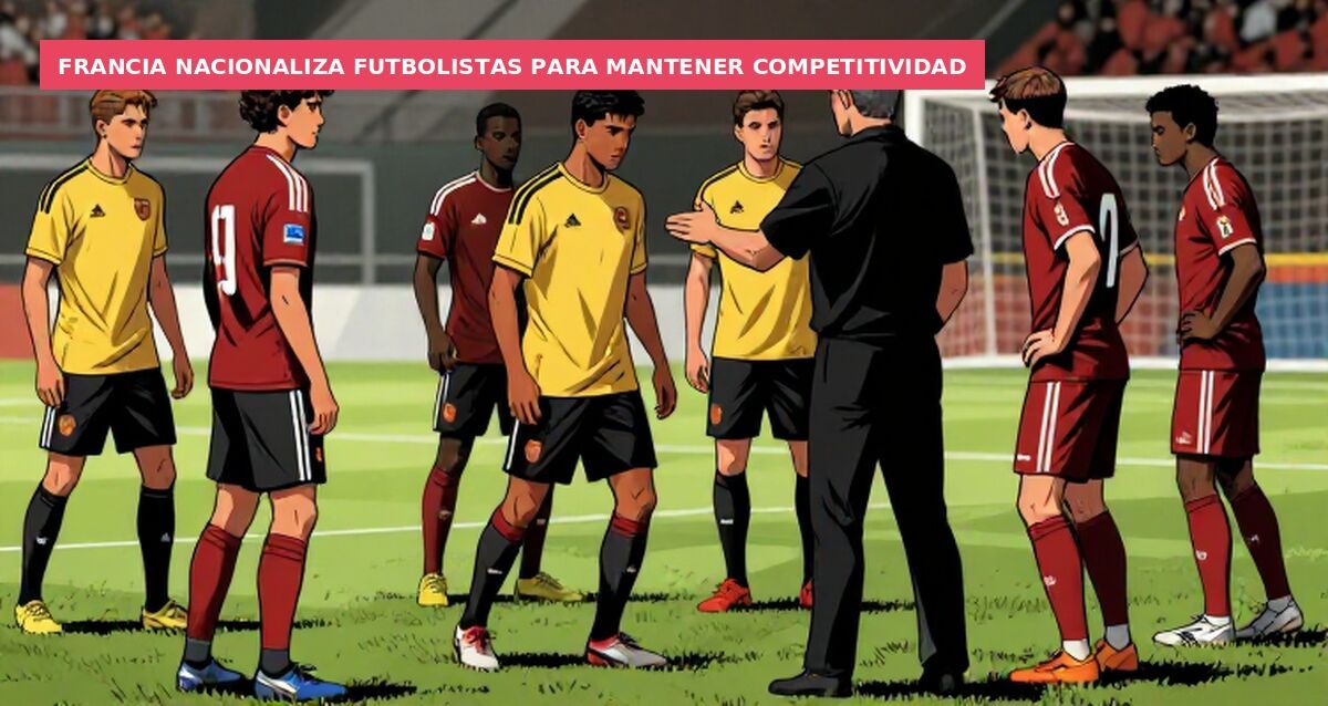 Francia nacionaliza futbolistas para mantener competitividad