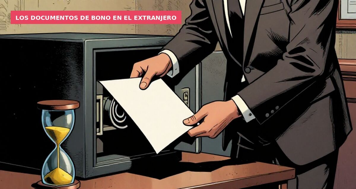 Los documentos de Bono en el extranjero