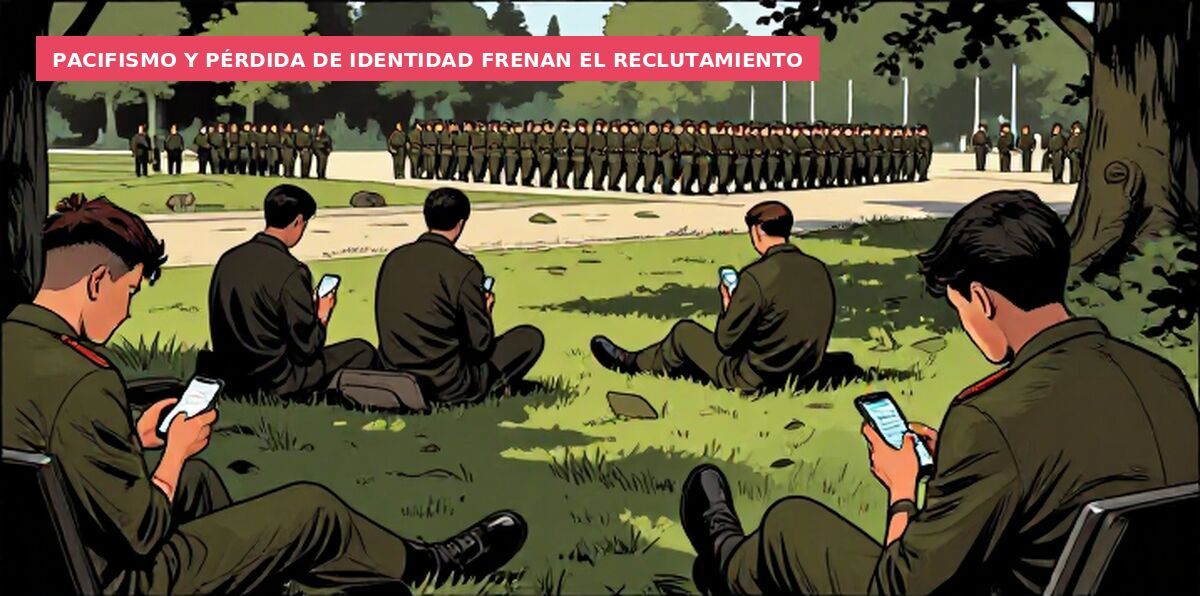 Pacifismo y pérdida de identidad frenan el reclutamiento