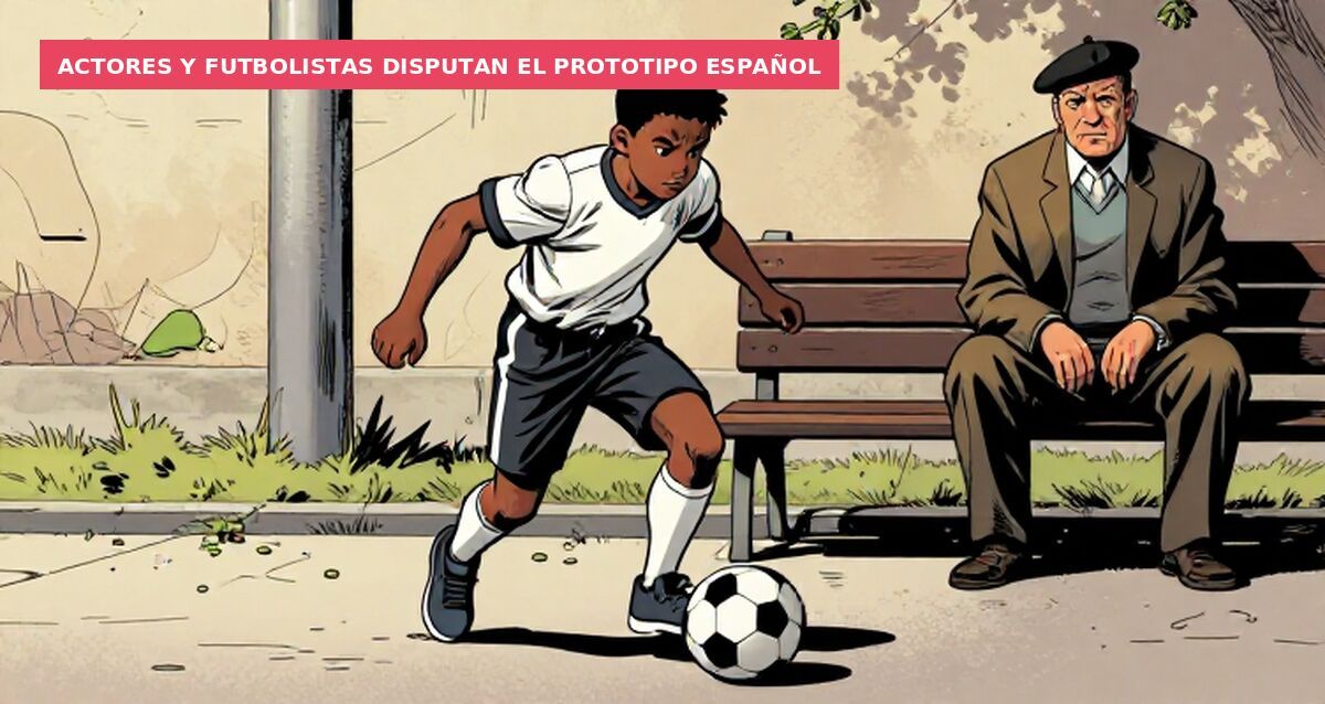 Actores y futbolistas disputan el prototipo español